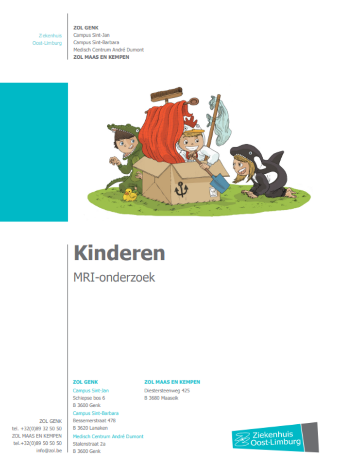 MRI onderzoek bij kinderen