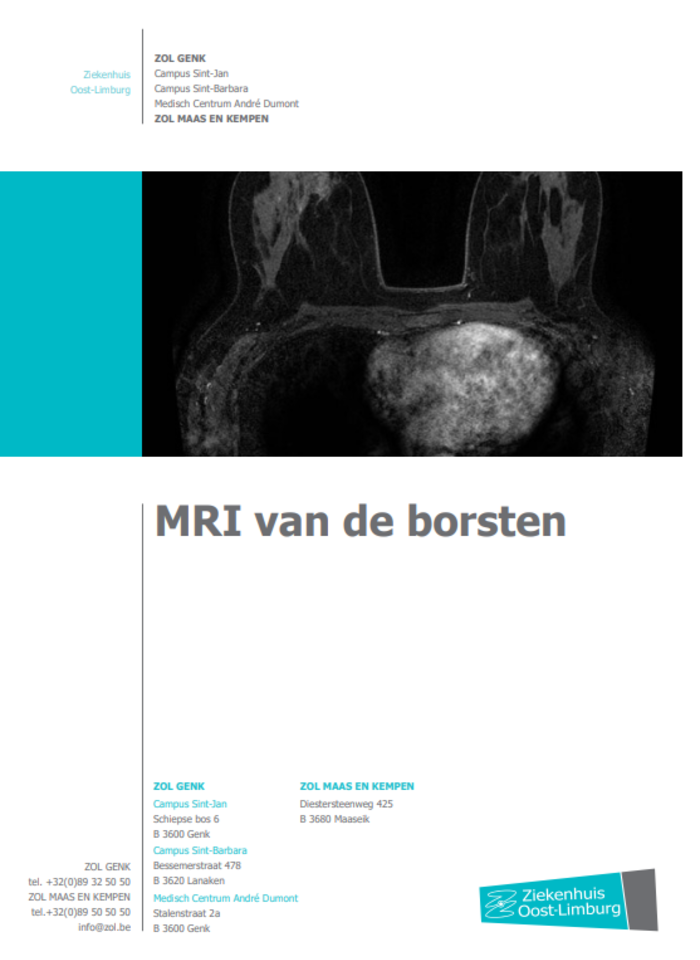 MRI van de borsten